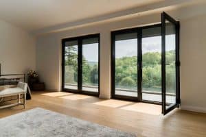 Bi-Fold Doors in modern home