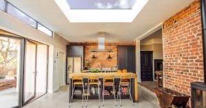 Flat Roof Lights kitchen