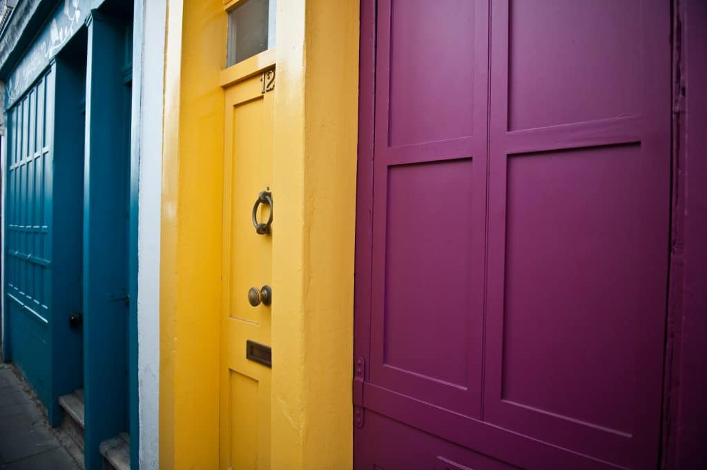 Colourful Doors 